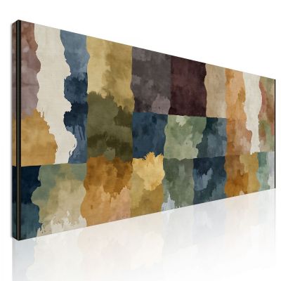 Quadro Forme Astratte Mosaico Di Tinte Di Colore absh29 quadro stampa su tela
