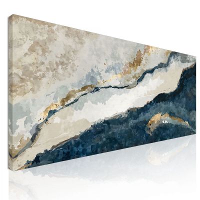 Quadro Forme Astratte Spiaggia Incantata Astratta absh37 quadro stampa su tela