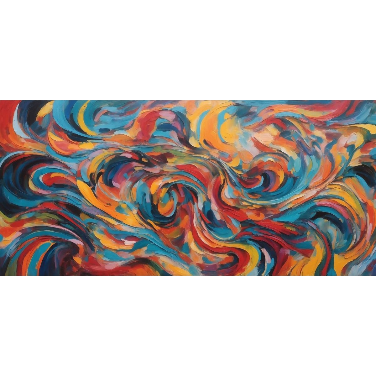 Quadro Forme Astratte Vortice Di Colori absh40 quadro stampa su tela
