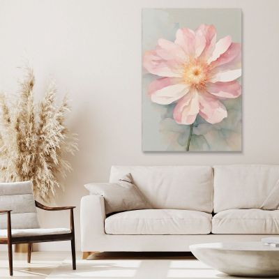 Quadro Botanico Moderno Fioritura Primaverile Astratta btn18 quadro stampa su tela