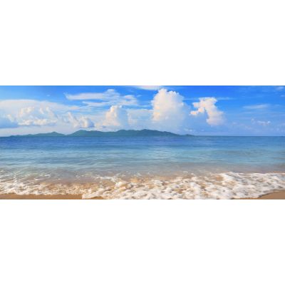 Quadro Paesaggio Mare Spiaggia Incantevole A Koh Samui Con Mare Turchese seal24 quadro stampa su tela