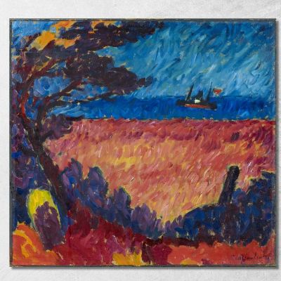 Al Mar Baltico Alexej von Jawlensky avj14 quadro stampa su tela