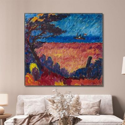 Al Mar Baltico Alexej von Jawlensky, avj14 quadro stampa su tela