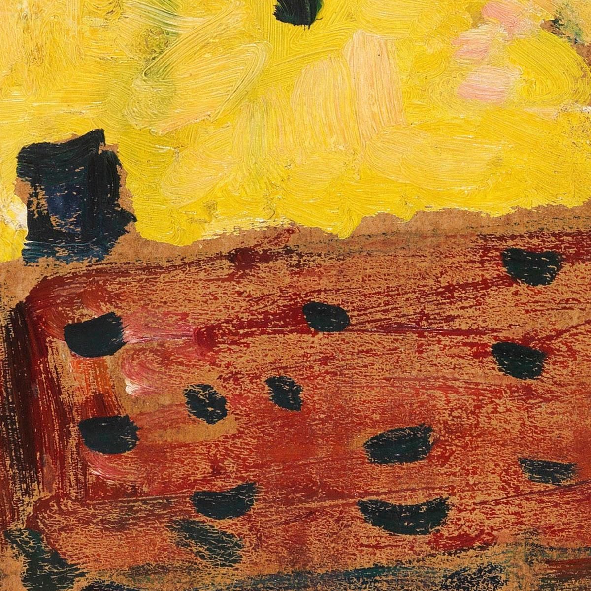 Case Gialle Alexej von Jawlensky avj35 quadro stampa su tela