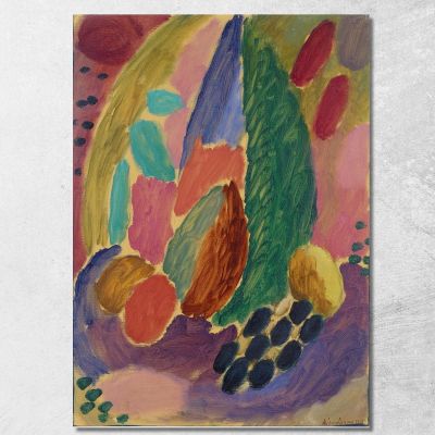 Grande Variazione Alexej von Jawlensky avj50 quadro stampa su tela