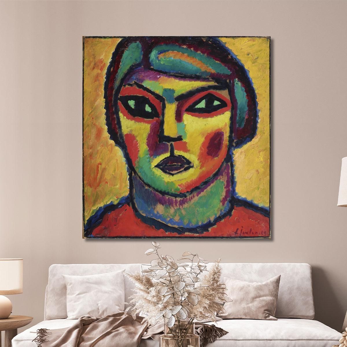 Scadenza Alexej von Jawlensky avj53 quadro stampa su tela