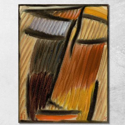 Meditazione 4 Alexej von Jawlensky avj56 quadro stampa su tela