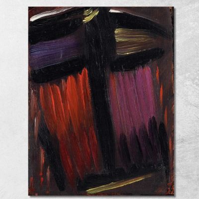 Meditazione Alexej von Jawlensky avj65 quadro stampa su tela