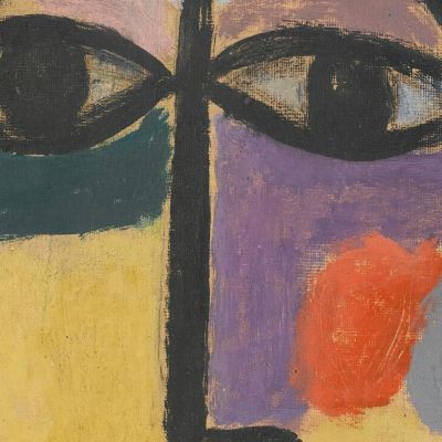 Testa Mistica Ali Di Corvo Iv Alexej von Jawlensky avj74 quadro stampa su tela