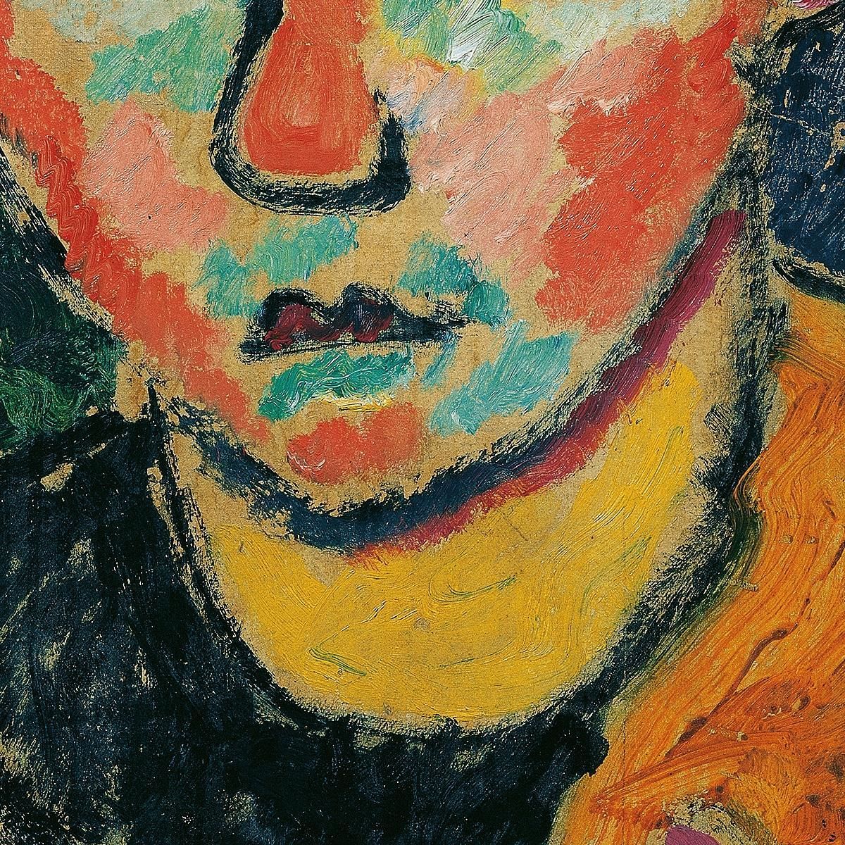 Ritratto Di Signora Alexej von Jawlensky avj78 quadro stampa su tela