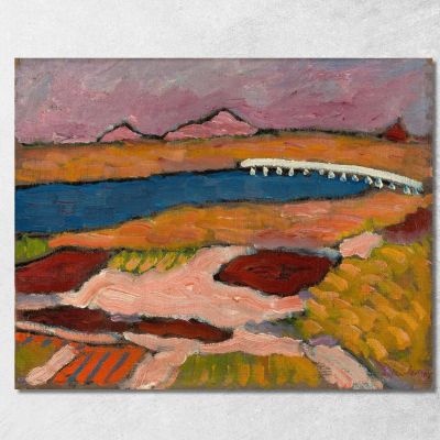 Prerow Darß Pomerania Alexej von Jawlensky avj81 quadro stampa su tela