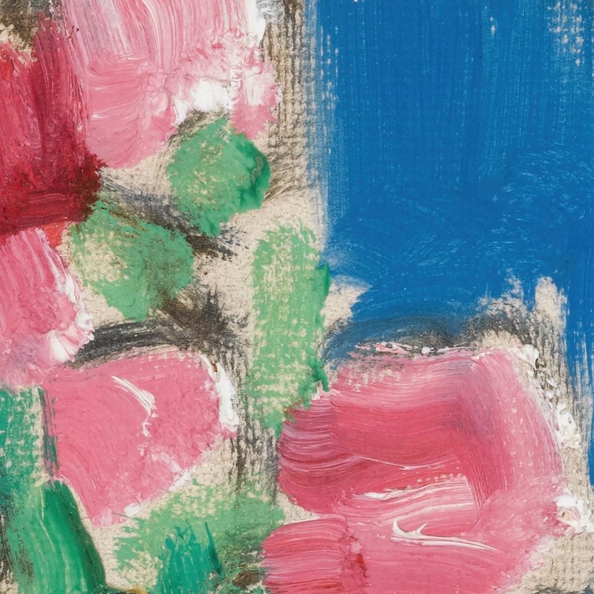 Natura Morta Di Fiori Natura Morta Con Vaso E Figura Semi-Profilo Alexej von Jawlensky avj100 quadro stampa su tela