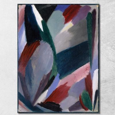 Variazione Inverno Rigido Alexej von Jawlensky avj123 quadro stampa su tela