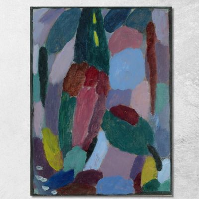 Variazione Crepuscolo Alexej von Jawlensky avj125 quadro stampa su tela