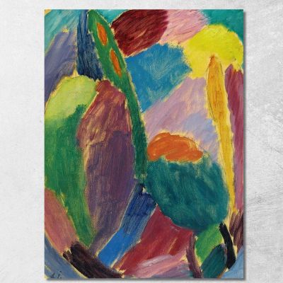 Variazione Alexej von Jawlensky avj126 quadro stampa su tela