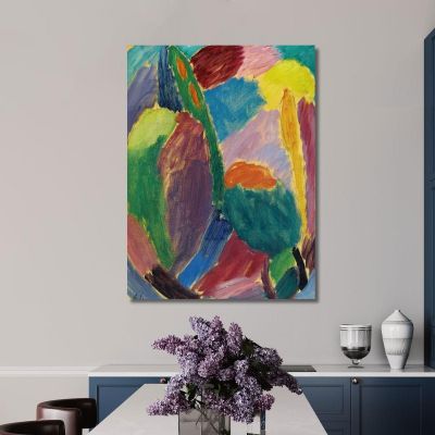 Variazione Alexej von Jawlensky avj126 quadro stampa su tela