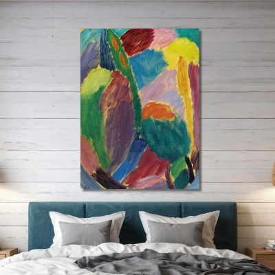 Variazione Alexej von Jawlensky avj126 quadro stampa su tela