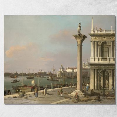 Bacino Di S. Marco- From The Piazzetta Canaletto cnl6 quadro stampa su tela