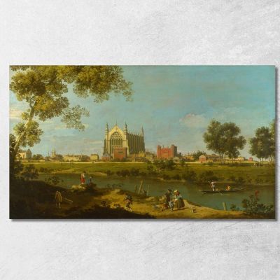 Eton College Canaletto cnl12 quadro stampa su tela