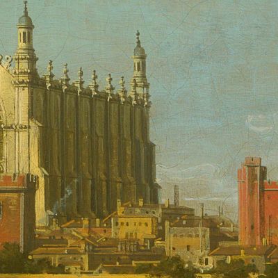 Eton College Canaletto cnl12 quadro stampa su tela