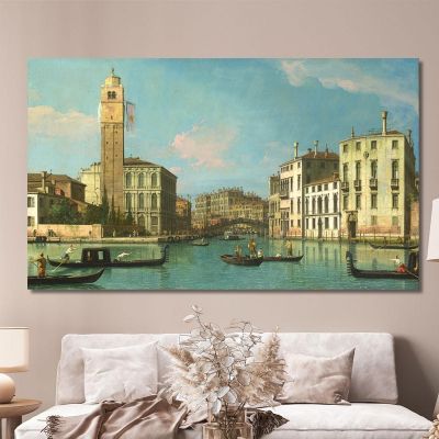 Ingresso A Cannaregio Canaletto cnl41 quadro stampa su tela