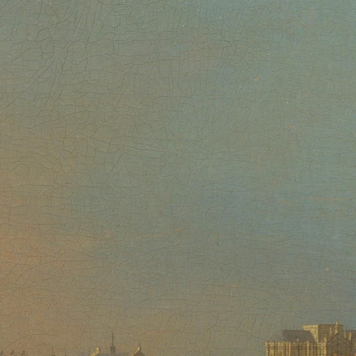 Il Tamigi Dalla Terrazza Della Somerset House Guardando Verso Westminster Canaletto cnl55 quadro stampa su tela