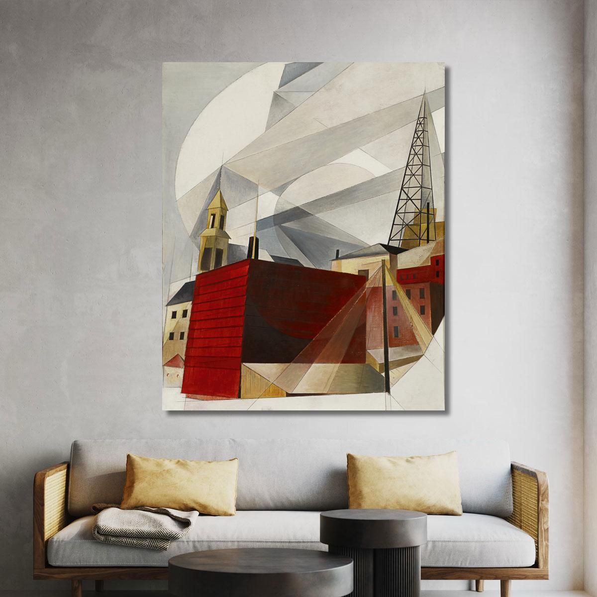 Lancaster Charles Demuth cdm28 quadro stampa su tela