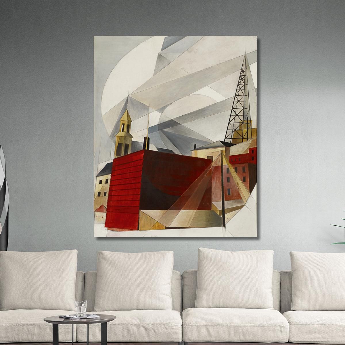Lancaster Charles Demuth cdm28 quadro stampa su tela