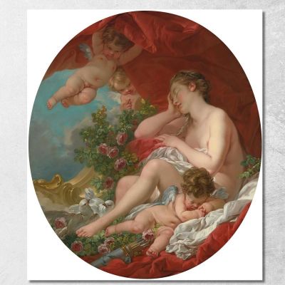 Il Sonno Di Venere François Boucher fbc101 quadro stampa su tela