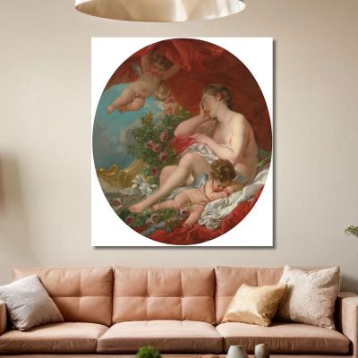 Il Sonno Di Venere François Boucher fbc101 quadro stampa su tela