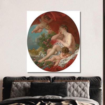 Il Sonno Di Venere François Boucher fbc101 quadro stampa su tela