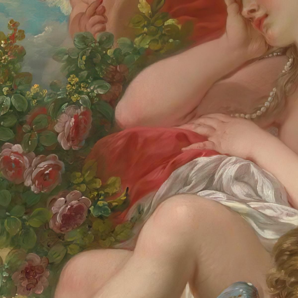 Il Sonno Di Venere François Boucher fbc101 quadro stampa su tela