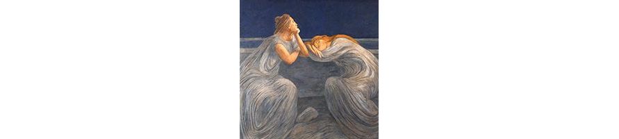 Gaetano Previati Impressions sur toile reproduction