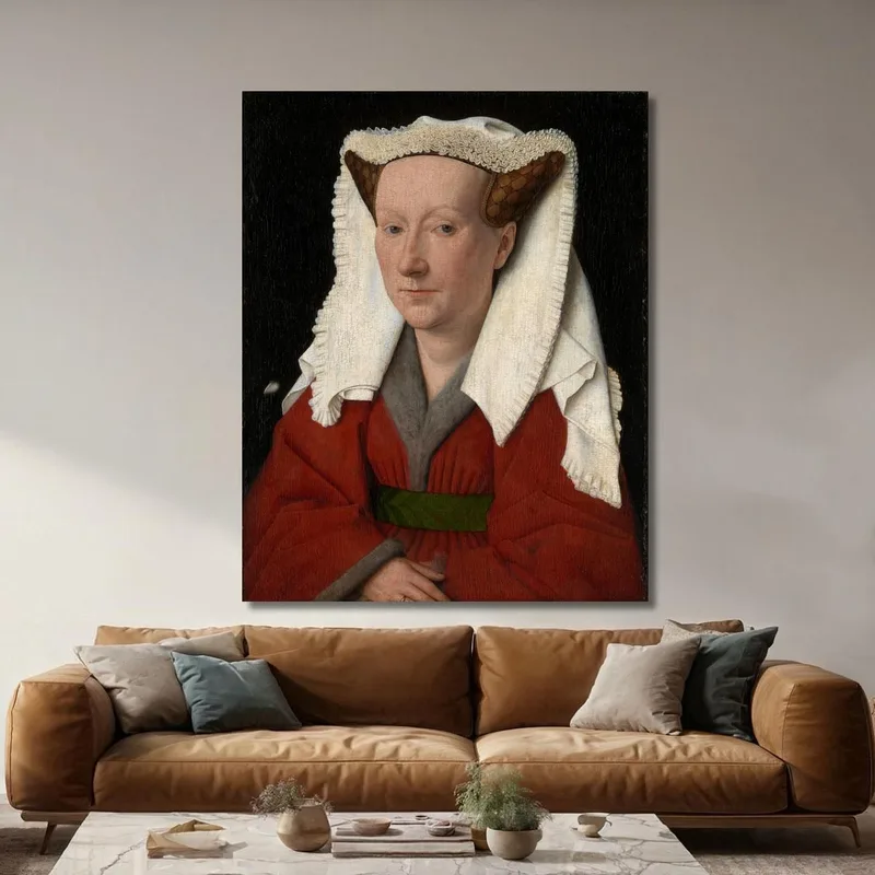 Margaret La Moglie Dell'Artista Jan van Eyck