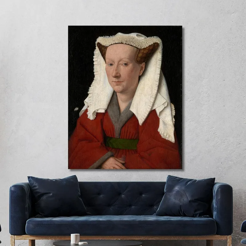 Margaret La Moglie Dell'Artista Jan van Eyck