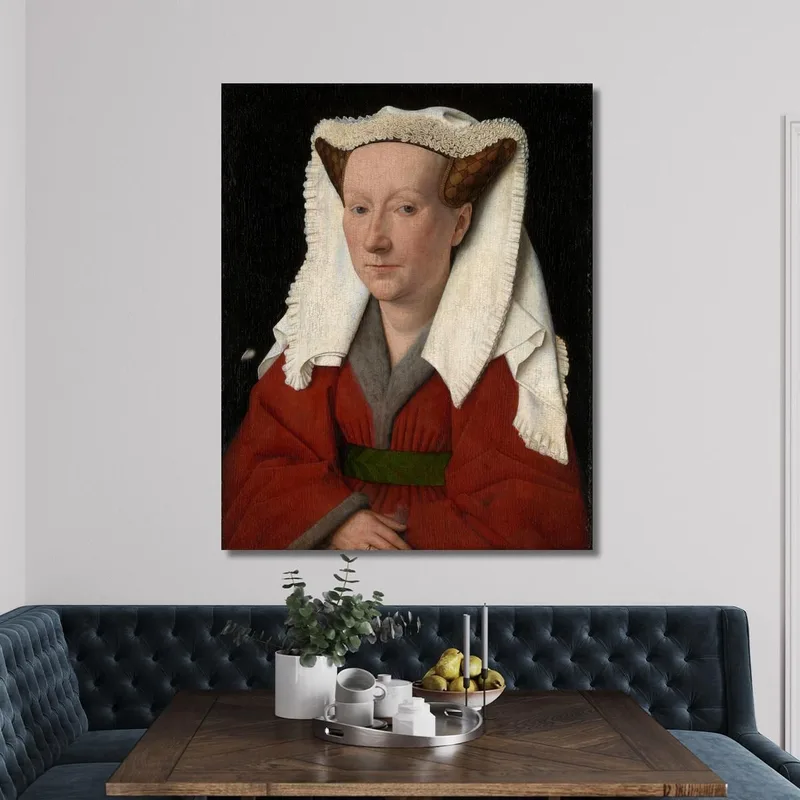 Margaret La Moglie Dell'Artista Jan van Eyck
