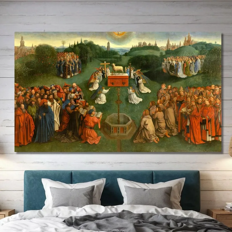 Adorazione Dell'Agnello Jan van Eyck