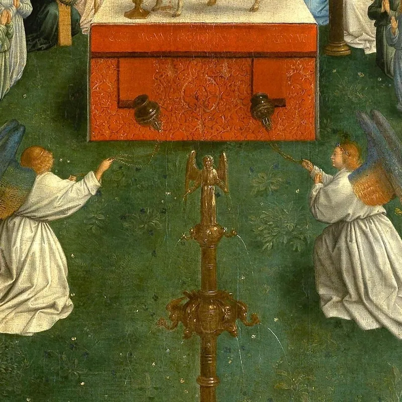 Adorazione Dell'Agnello Jan van Eyck