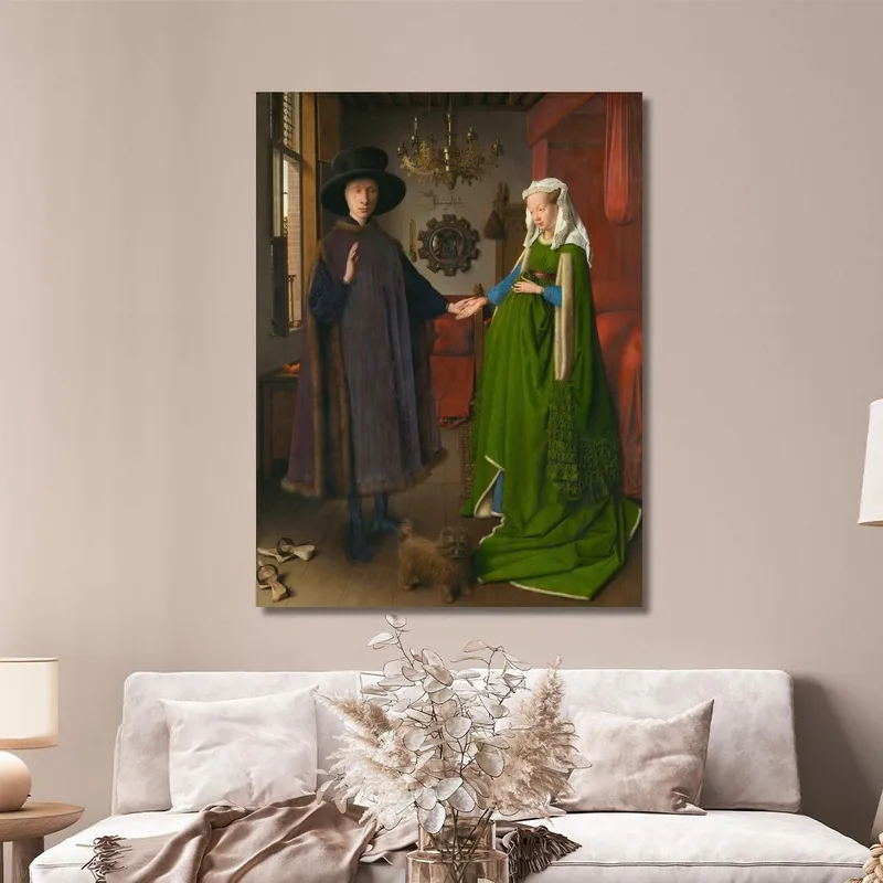 Sposo Arnolfini 2 Jan van Eyck