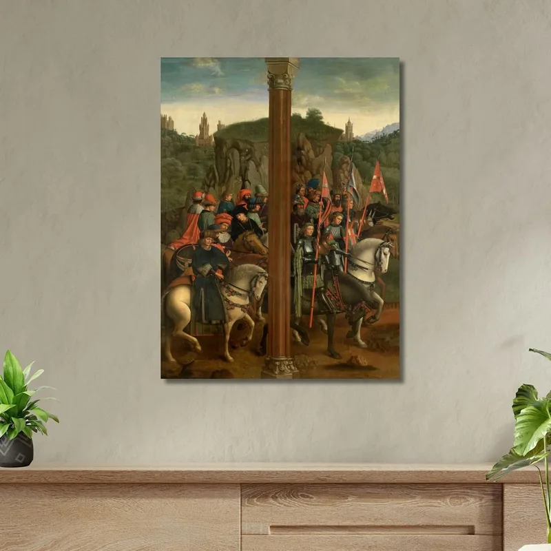 Holy Hermits And Holy Pilgrims Jan van Eyck