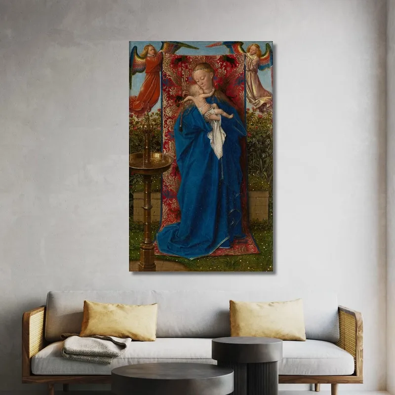 Madonna Alla Fontana Jan van Eyck
