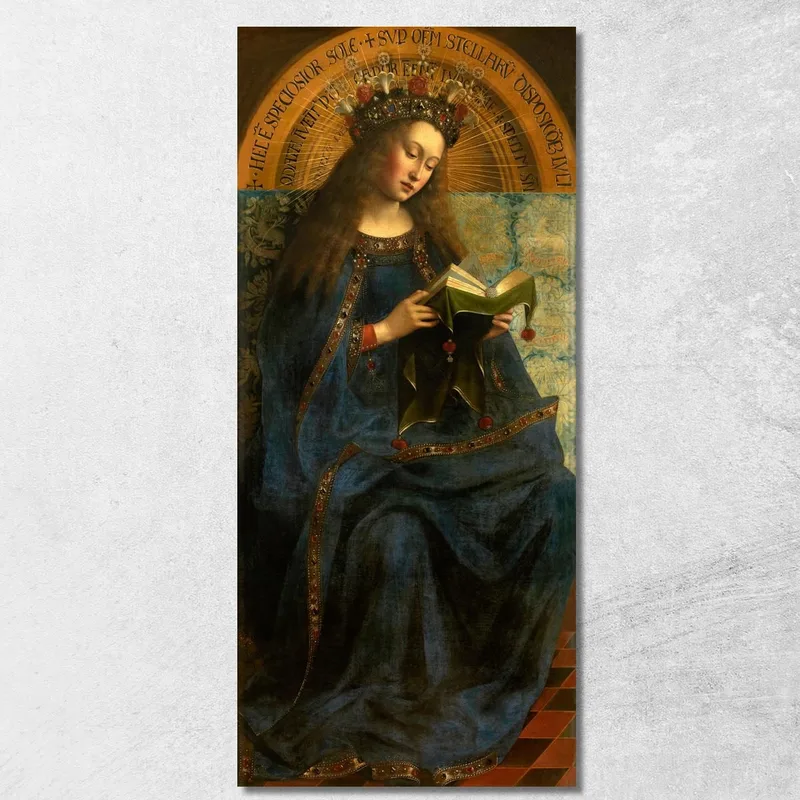 Maria Jan van Eyck drucken auf leinwand