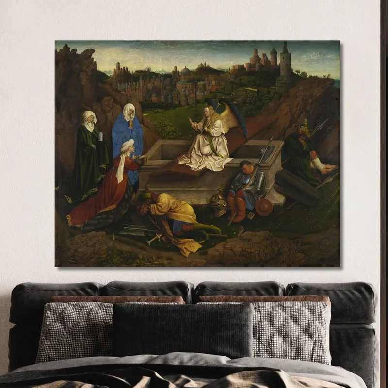 Le Tre Marie Al Sepolcro Jan van Eyck