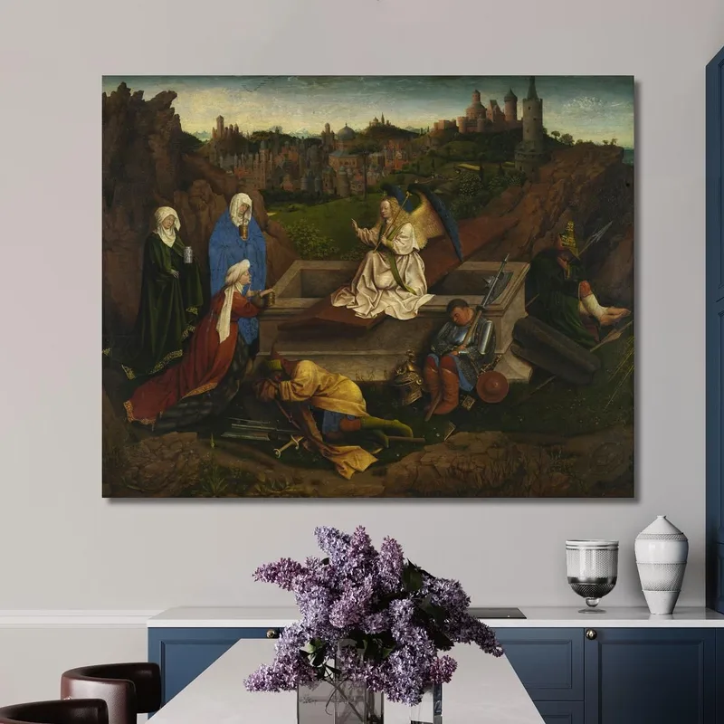 Le Tre Marie Al Sepolcro Jan van Eyck