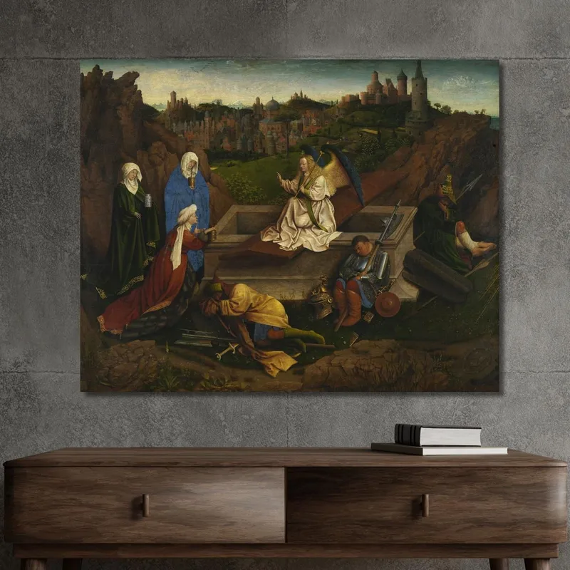 Le Tre Marie Al Sepolcro Jan van Eyck