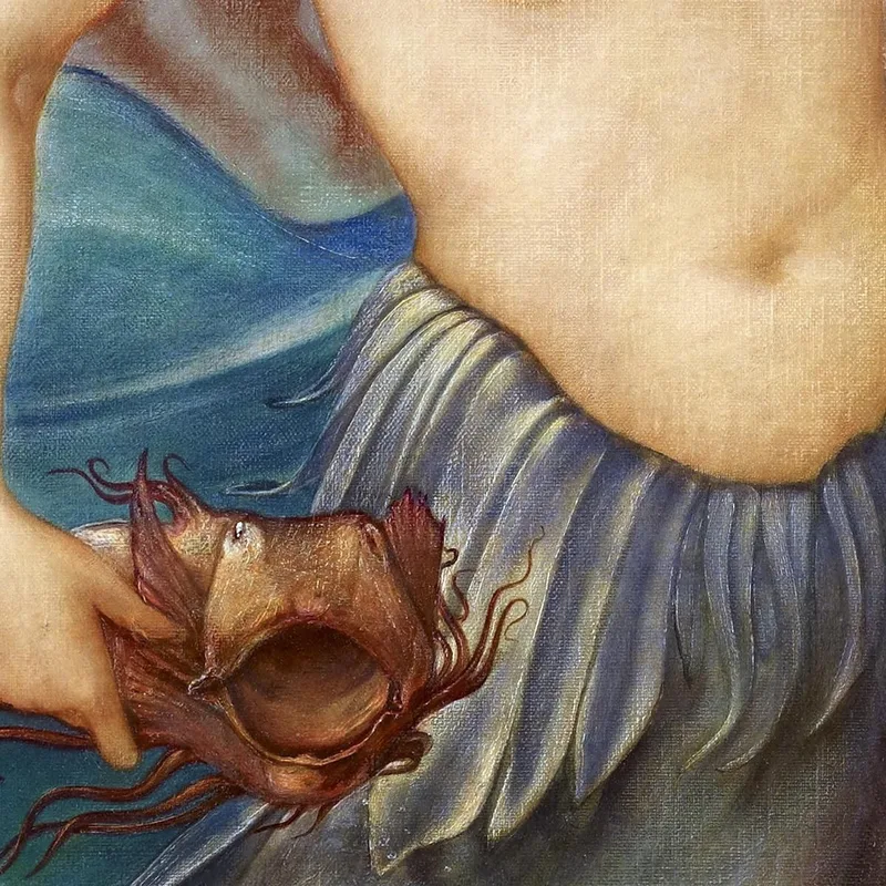Una Ninfa Marina Edward Burne Jones