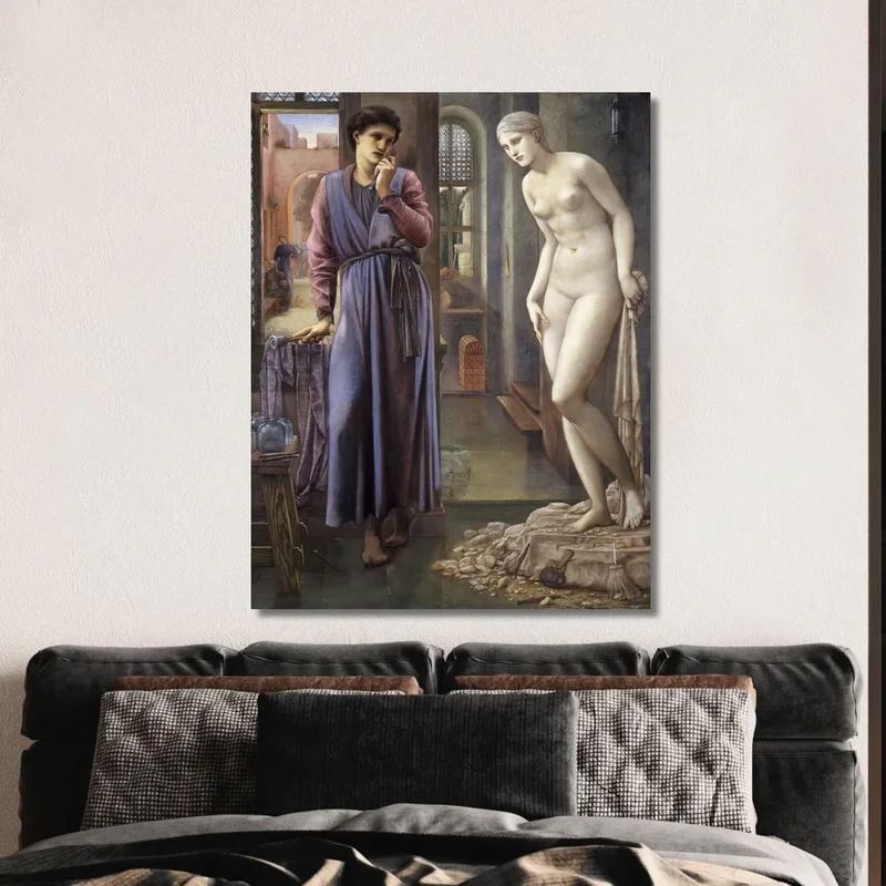Pigmalione E L'Immagine - La Mano Si Astiene Edward Burne Jones