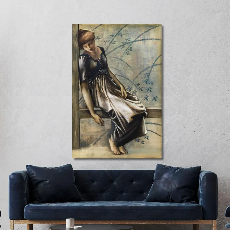 La Serie Briar Rose - Studio Per 'The Garden Court' 1893 Edward Burne Jones