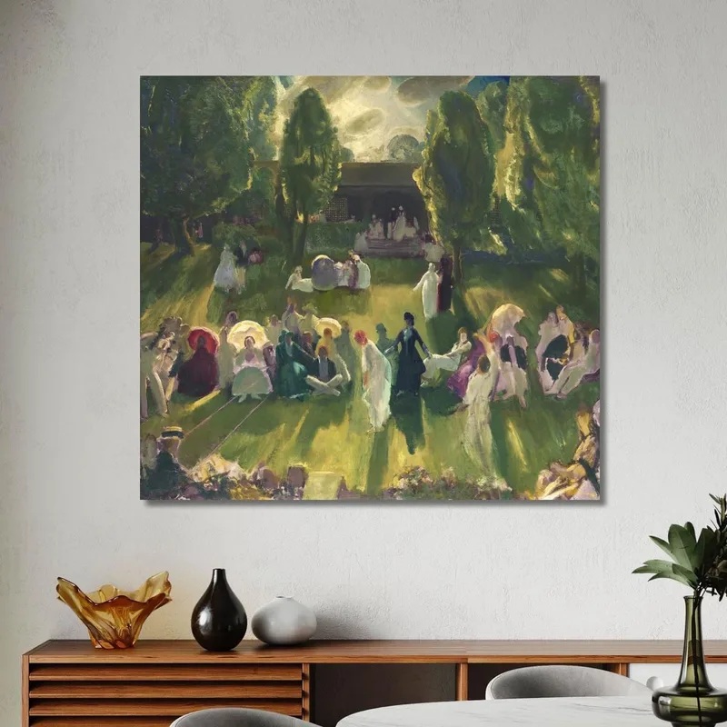 Tennis At Newport George Bellows