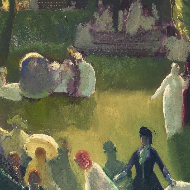 Tennis At Newport George Bellows